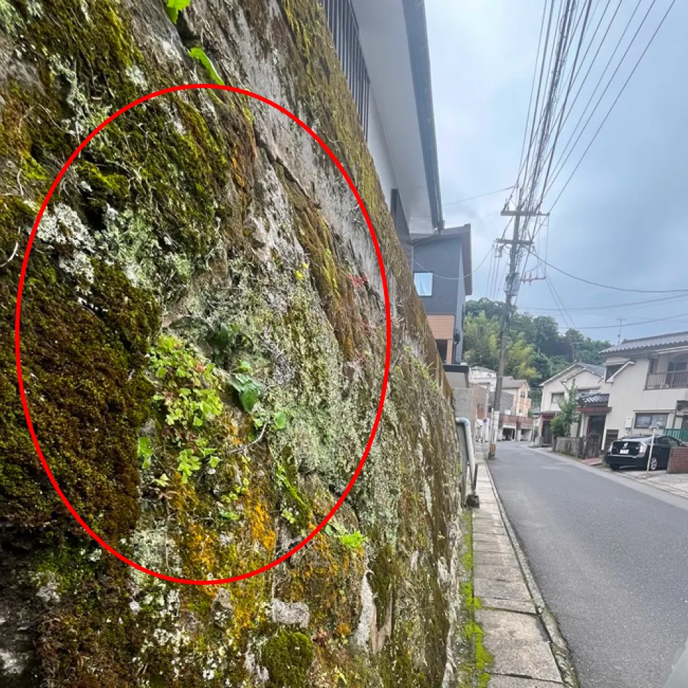 擁壁の積み増し図解